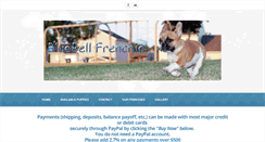 Desktop Screenshot of bluebellfrenchie.com
